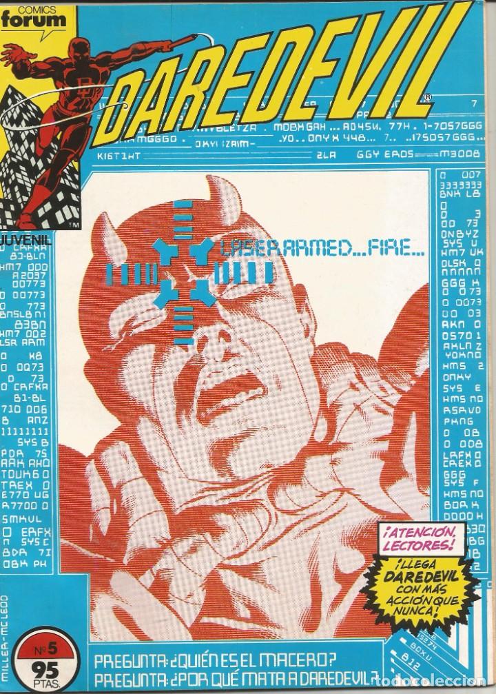 C&oacute;mics: Daredevil - Dan Defensor. C&oacute;mics Forum. n&ordm; 5. A&ntilde;o 1984. LEER!!!!! - Foto 1
