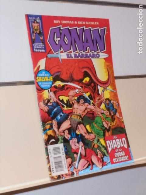 C&oacute;mics: CONAN EL BARBARO VOL. 2 N&ordm; 40 - FORUM - Foto 1