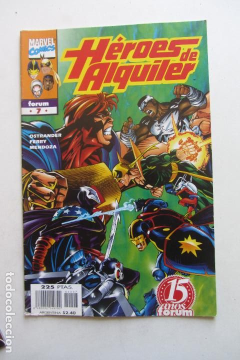 C&oacute;mics: H&Eacute;ROES DE ALQUILER N&ordm; 7 BUEN ESTADO FORUM Arx29 dg