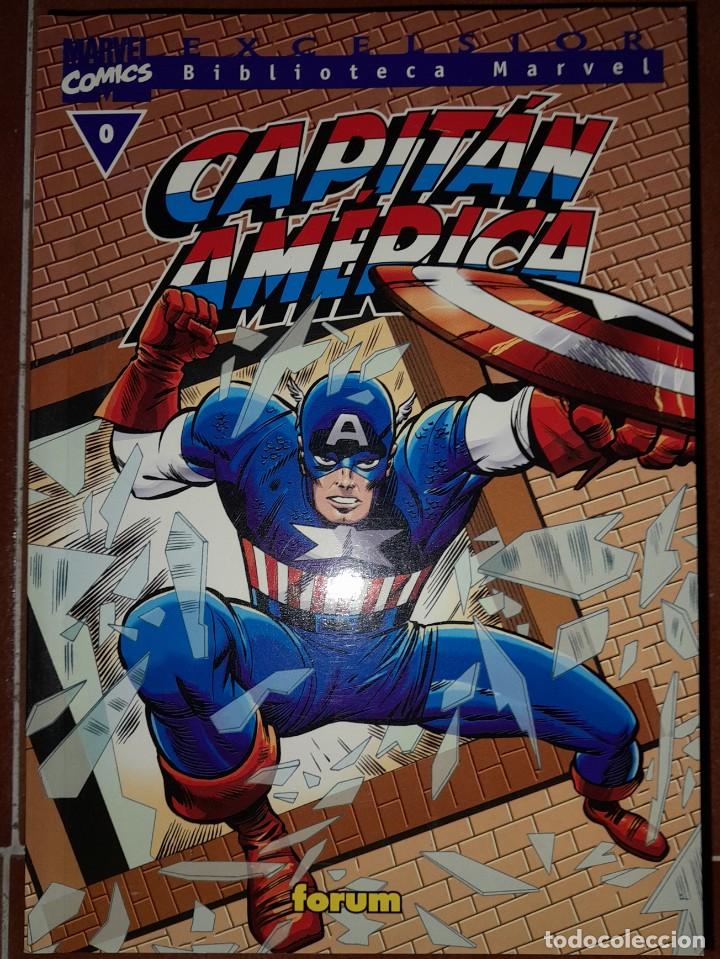 C&oacute;mics: Capit&aacute;n Am&eacute;rica biblioteca marvel - Foto 1