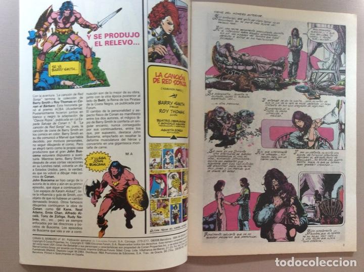 C&oacute;mics: CONAN EL B&Aacute;RBARO FORUM N&Uacute;MERO 81 - Foto 2