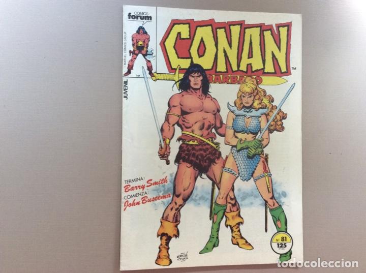 C&oacute;mics: CONAN EL B&Aacute;RBARO FORUM N&Uacute;MERO 81 - Foto 1