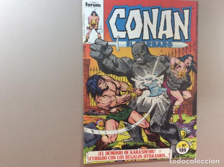 C&oacute;mics: CONAN EL B&Aacute;RBARO FORUM N&Uacute;MERO 87 - Foto 1