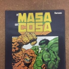 Fumetti: LA MASA Y LA COSA (JIM STARLIN / BERNI WRIGHTSON) - NOVELAS GRÁFICAS FORUM, 1993. Lote 358372515