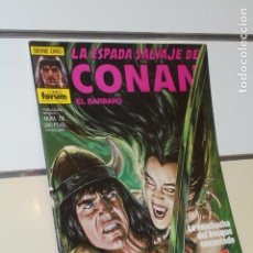 Fumetti: LA ESPADA SALVAJE DE CONAN EL BARBARO Nº 78 LA MUCHACHA DEL BOSQUE ENCANTADO SERIE ORO - FORUM. Lote 358634815