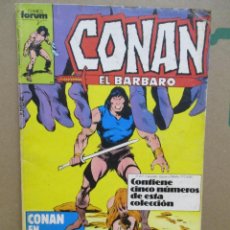 Comics: CONAN EL BÁRBARO. TOMO RETAPADO. DEL Nº 101 AL 105- FORUM. Lote 359419635