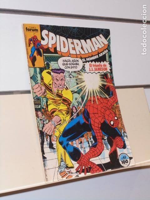 C&oacute;mics: SPIDERMAN EL HOMBRE ARA&Ntilde;A N&ordm; 63 MARVEL - FORUM - Foto 1