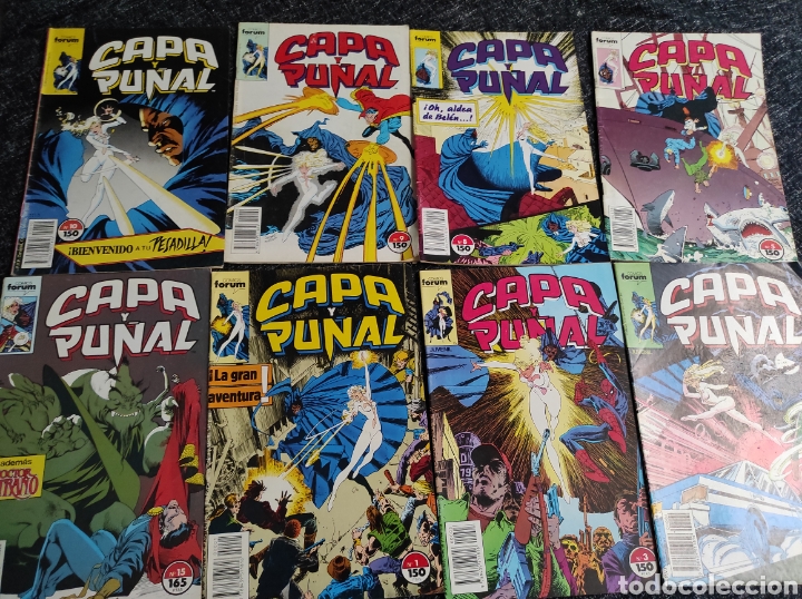 C&oacute;mics: CAPA Y PU&Ntilde;AL - LOTE DE 8 EJEMPLARES -ED. FORUM - Foto 1