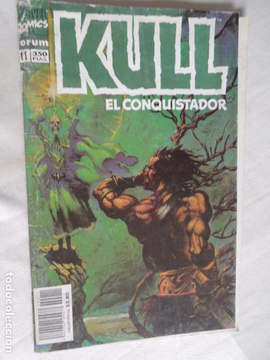 C&oacute;mics: KULL EL CONQUISTADOR N&ordm; 11 MARVEL COMICS FORUM - Foto 1
