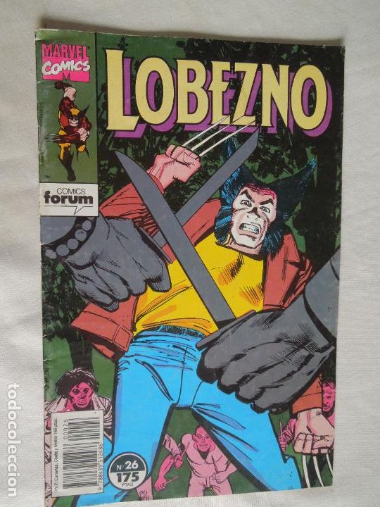 C&oacute;mics: LOBEZNO COMICS N&ordm; 26 - RECUERDOS DE PAZ - MARVEL COMICS - FORUM - Foto 1