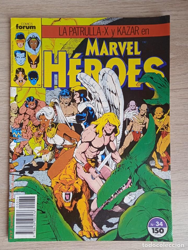 C&oacute;mics: MARVEL HEROES 34 FORUM - Foto 1