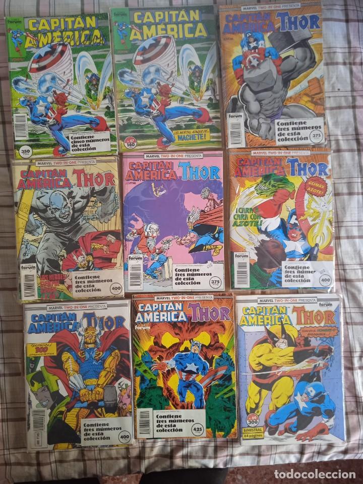 C&oacute;mics: CAPITAN AMERICA COMPLETA VOL 1 FORUM 76 NUMEROS - Foto 4