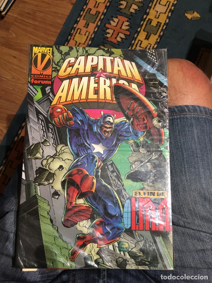 C&oacute;mics: CAPIT&Aacute;N AM&Eacute;RICA - EL FIN DE I.M.A - 2 TOMOS - COMPLETA - Foto 2