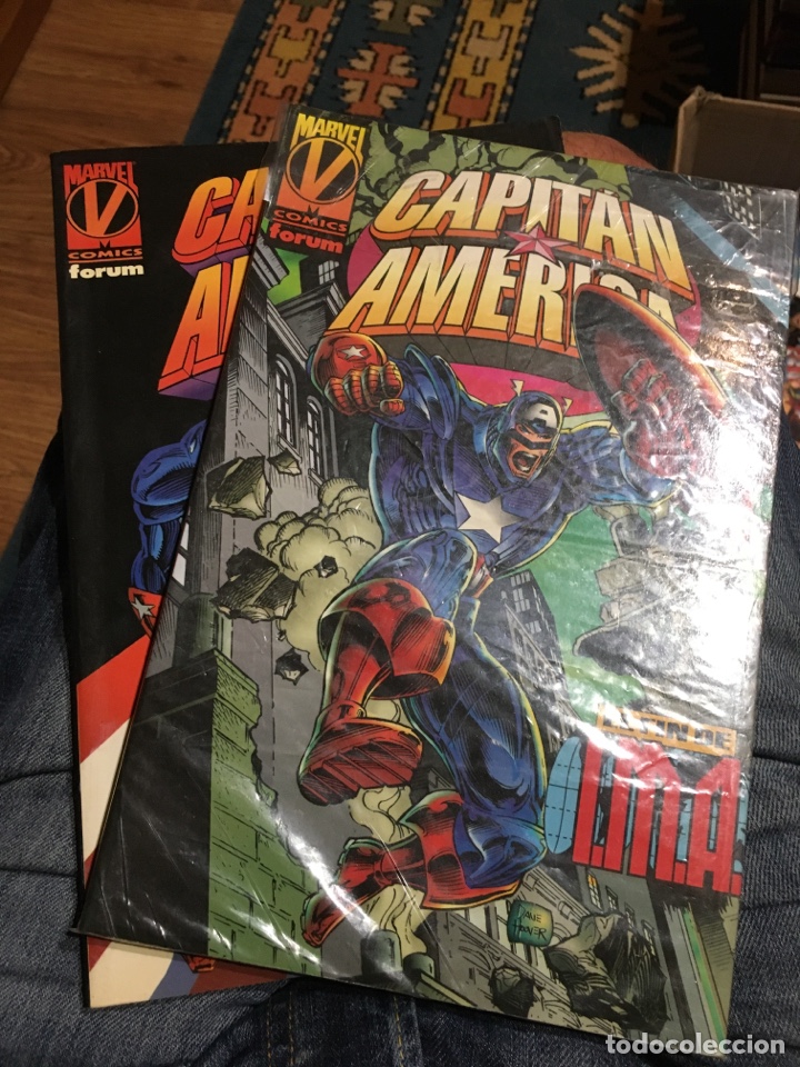 C&oacute;mics: CAPIT&Aacute;N AM&Eacute;RICA - EL FIN DE I.M.A - 2 TOMOS - COMPLETA - Foto 1