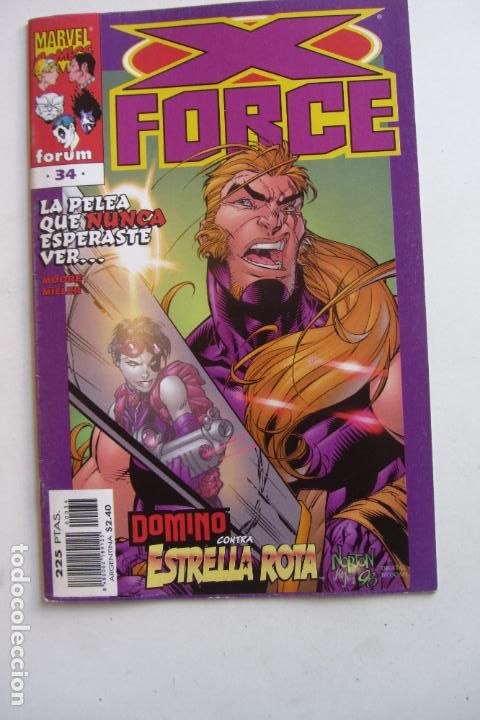 C&oacute;mics: X FORCE VOL.2 N&ordm; 34 FORUM MARVEL buen estado ARX56
