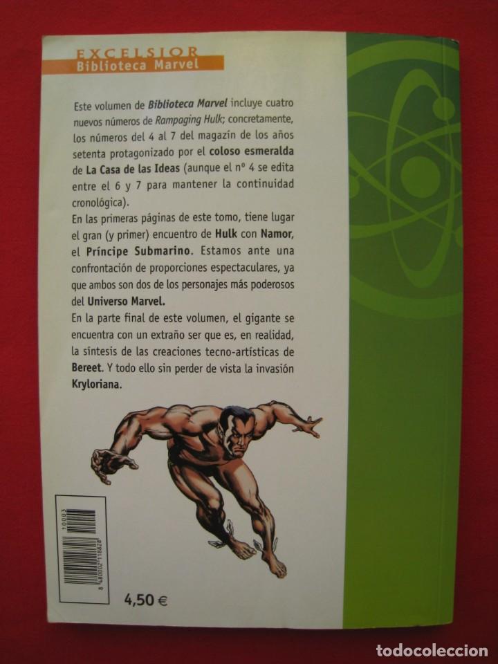 C&oacute;mics: BIBLIOTECA MARVEL - HULK - N&ordm; 3 - FORUM. - Foto 3
