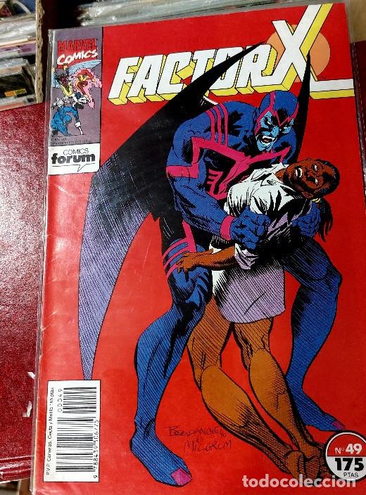 C&oacute;mics: FACTOR X. VOLUMEN 1. N&Uacute;MERO 49. EDITORIAL F&Oacute;RUM. - Foto 1