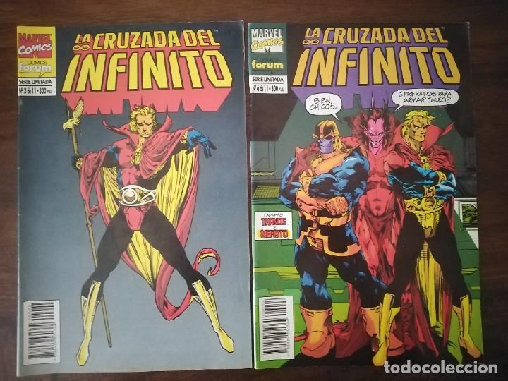C&oacute;mics: La Cruzada del Infinito. N&uacute;meros 2 y 6. - Foto 1