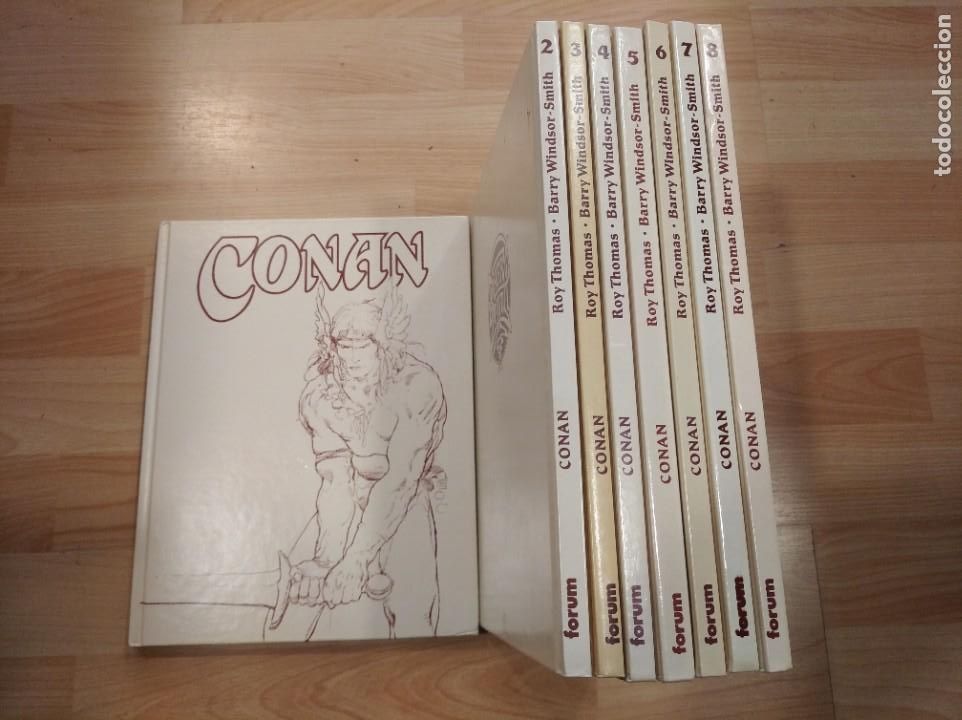 C&oacute;mics: Conan. 8 vol&uacute;menes. Roy Thomas, Barry Windsor-Smith. Forum - Foto 1