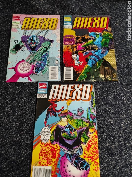 C&oacute;mics: ANEXO - LOTE 3 EJEMPLARES N&ordm; 1, 2, 4, -ED. FORUM - Foto 1