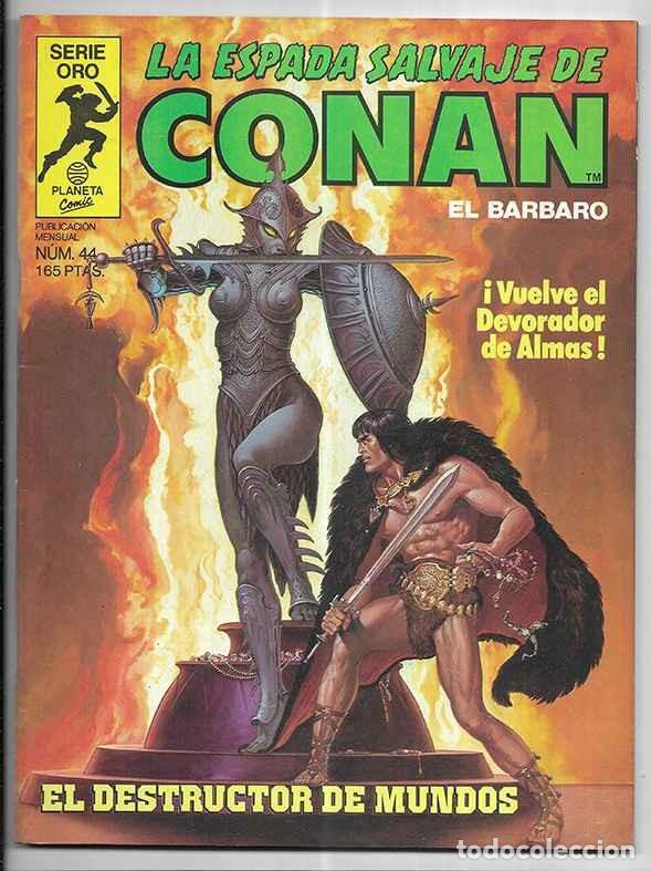 C&oacute;mics: Espada Salvaje de Conan el barbaro, La. 1&ordf; edici&oacute;n n&ordm; 44 - Foto 1