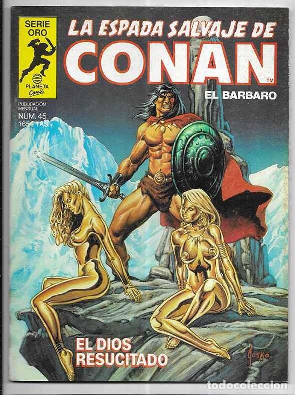 C&oacute;mics: Espada Salvaje de Conan el barbaro, La. 1&ordf; edici&oacute;n n&ordm; 45 - Foto 1