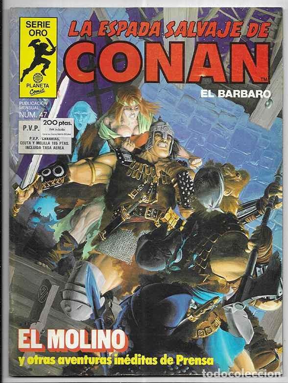C&oacute;mics: Espada Salvaje de Conan el barbaro, La. 1&ordf; edici&oacute;n n&ordm; 47 - Foto 1