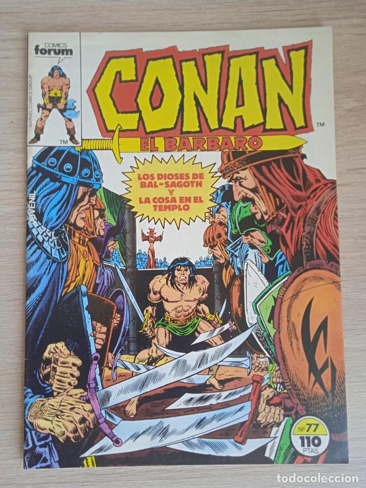 C&oacute;mics: CONAN EL BARBARO 77 VOL 1 FORUM - Foto 1