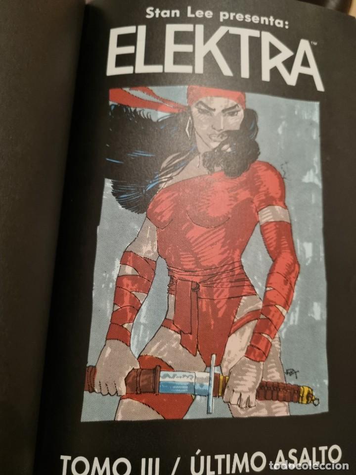 C&oacute;mics: ELEKTRA SAGA FRANK MILLER-KLAUS JANSON COMPLETA 4 COMICS ED FORUM 1990 - Foto 3