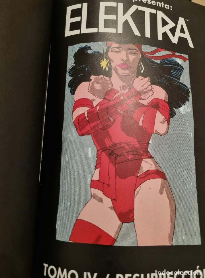 C&oacute;mics: ELEKTRA SAGA FRANK MILLER-KLAUS JANSON COMPLETA 4 COMICS ED FORUM 1990 - Foto 17
