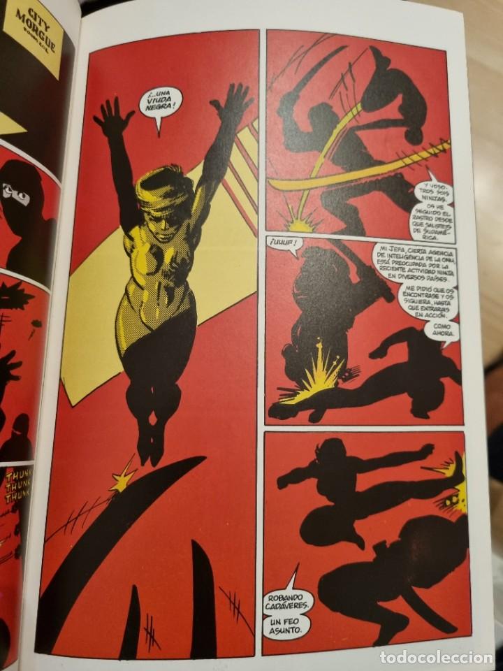 C&oacute;mics: ELEKTRA SAGA FRANK MILLER-KLAUS JANSON COMPLETA 4 COMICS ED FORUM 1990 - Foto 18