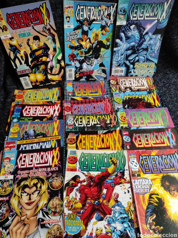 C&oacute;mics: GENERACI&Oacute;N-X -LOTE DE 18 EJEMPLARES -ED. FORUM - Foto 1