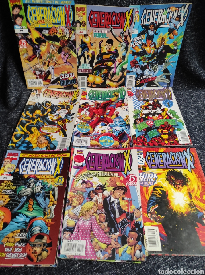 C&oacute;mics: GENERACI&Oacute;N-X -LOTE DE 33 EJEMPLARES -ED. FORUM - Foto 1