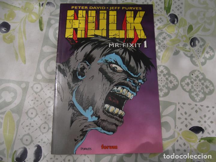C&oacute;mics: hulk, mr fixi n&ordm;1, peter david-jeff purves, forum, - Foto 1