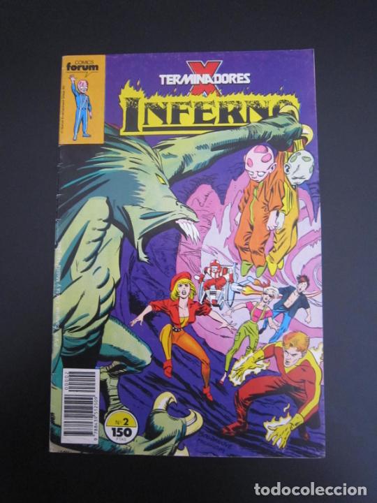 C&oacute;mics: COMICS - X TERMINADORES (INFERNO) N&ordm; 2 - 1989 - FORUM - Foto 1