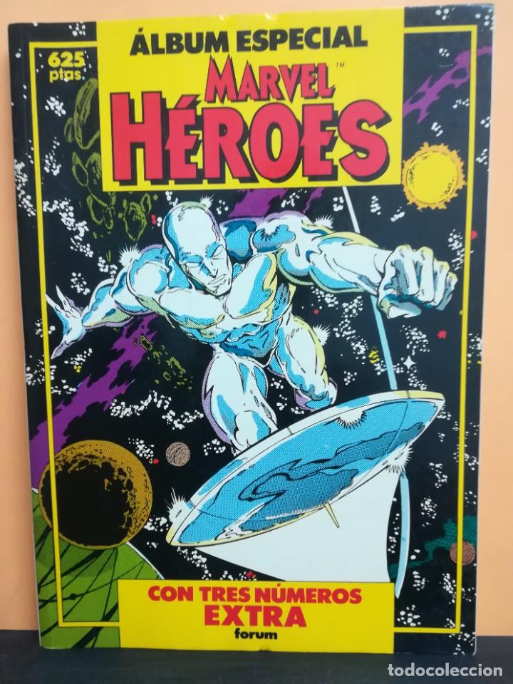 C&oacute;mics: MARVEL H&Eacute;ROES. TOMO CON 3 ESPECIALES. FORUM - Foto 1