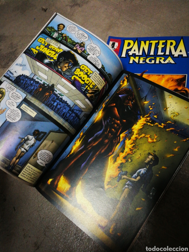 C&oacute;mics: COMICS PANTERA NEGRA (MARVEL) FORUM, TOMO 1-2. 1999. DIF&Iacute;CIL! - Foto 2