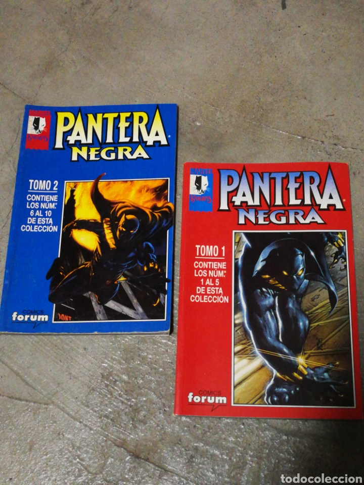 C&oacute;mics: COMICS PANTERA NEGRA (MARVEL) FORUM, TOMO 1-2. 1999. DIF&Iacute;CIL! - Foto 1