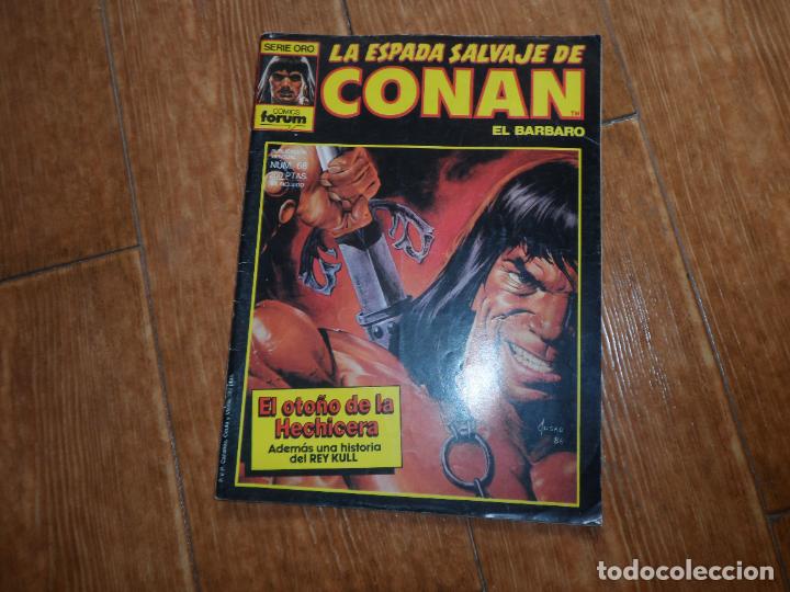 C&oacute;mics: LA ESPADA SALVAJE DE CONAN N&ordm; 68 EDICIONES FORUM - Foto 1
