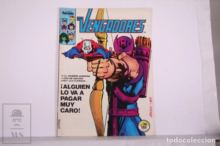 C&oacute;mics: C&oacute;mic Los Vengadores - N&ordm; 36 - Ediciones Forum - Marvel Comics - Foto 1