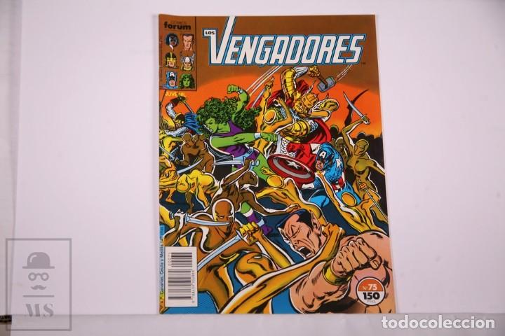 C&oacute;mics: C&oacute;mic Los Vengadores - N&ordm; 75 - Ediciones Forum - Marvel Comics - Foto 1