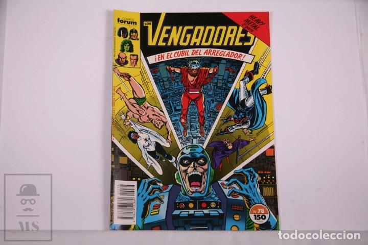 C&oacute;mics: C&oacute;mic Los Vengadores - N&ordm; 78 - Ediciones Forum - Marvel Comics - Foto 1