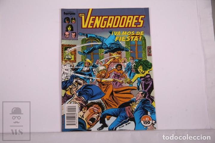 C&oacute;mics: C&oacute;mic Los Vengadores - N&ordm; 81 - Ediciones Forum - Marvel Comics - Foto 1
