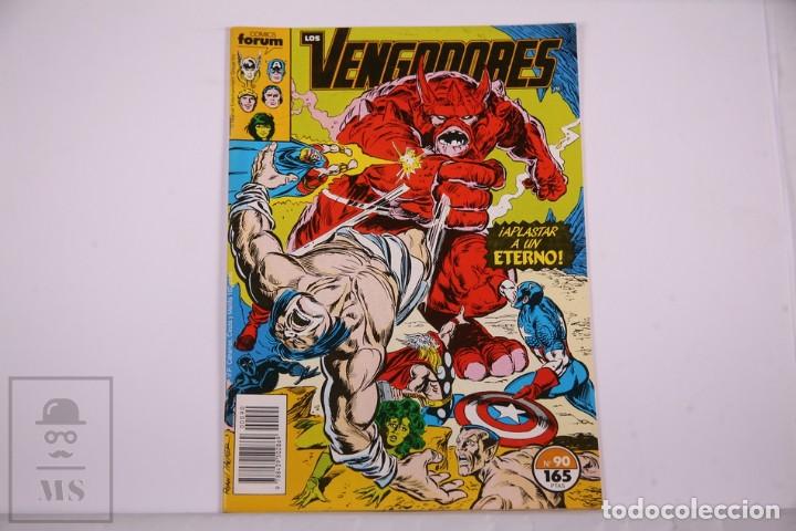 C&oacute;mics: C&oacute;mic Los Vengadores - N&ordm; 90 - Ediciones Forum - Marvel Comics - Foto 1
