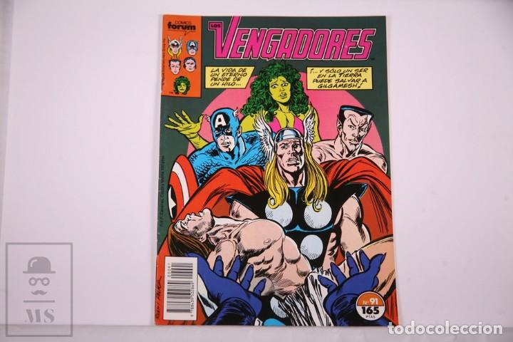 C&oacute;mics: C&oacute;mic Los Vengadores - N&ordm; 91 - Ediciones Forum - Marvel Comics - Foto 1