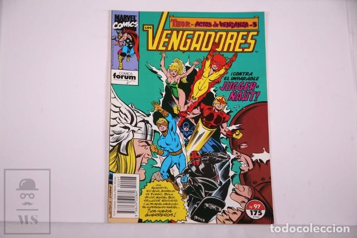 C&oacute;mics: C&oacute;mic Los Vengadores - N&ordm; 97 - Ediciones Forum - Marvel Comics - Foto 1
