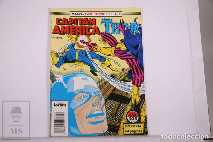 C&oacute;mics: C&oacute;mic Capit&aacute;n Am&eacute;rica Thor N&ordm; 52 - Editorial Planeta- Comics Forum. - Foto 1