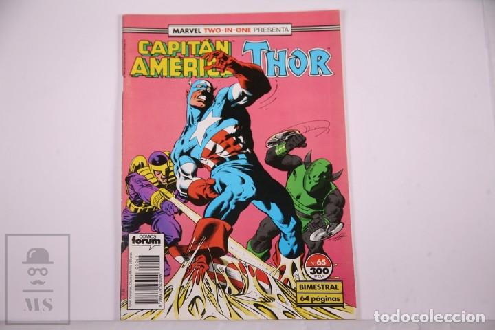 C&oacute;mics: C&oacute;mic Capit&aacute;n Am&eacute;rica Thor N&ordm; 65 - Editorial Planeta- Comics Forum. - Foto 1