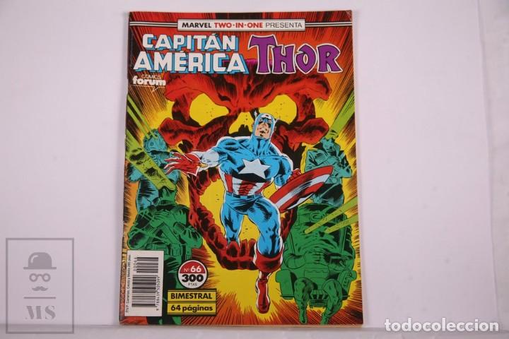 C&oacute;mics: C&oacute;mic Capit&aacute;n Am&eacute;rica Thor N&ordm; 66 - Editorial Planeta- Comics Forum. - Foto 1