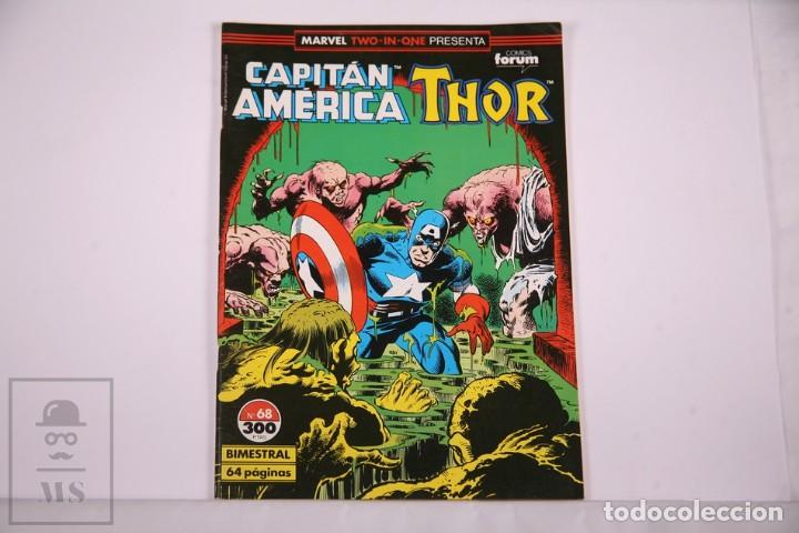 C&oacute;mics: C&oacute;mic Capit&aacute;n Am&eacute;rica Thor N&ordm; 68 - Editorial Planeta- Comics Forum. - Foto 1
